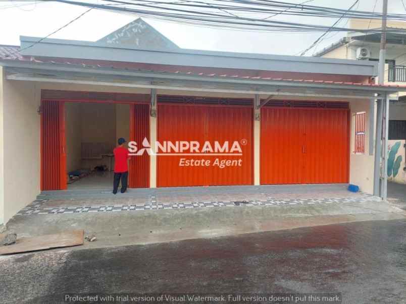 ruko di pinggir jalan cagar alam pancoran mas depok