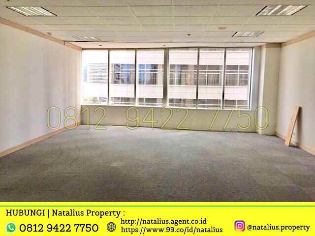 Disewakan Office Space Menara Sudirman Luas 218m2 Lokasi SCBD Senayan