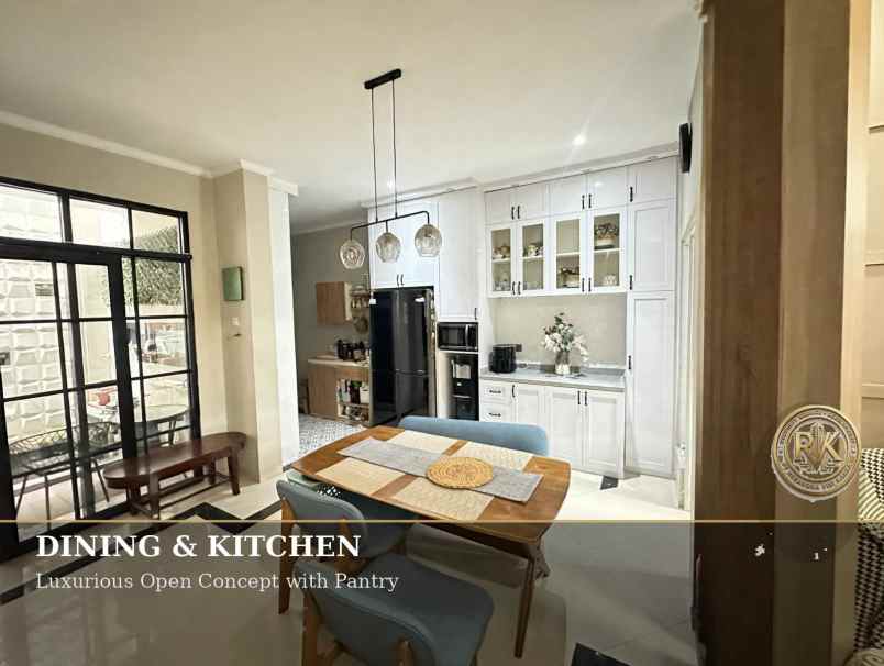 rumah 2 lantai lb 400m lt 210m strategis