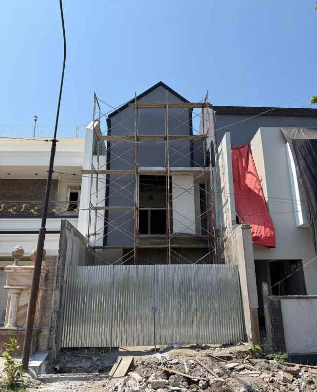 rumah baru di dharmahusada indah barat surabaya