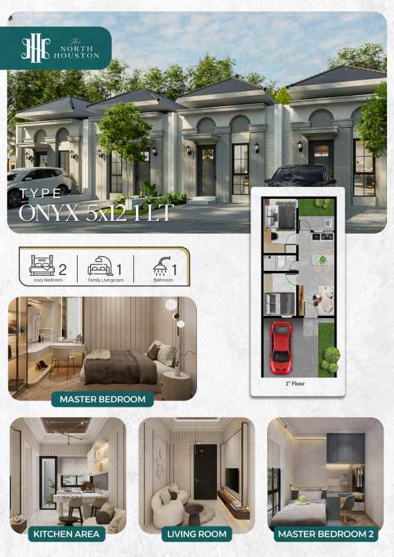 rumah baru gress north houston mansion nine