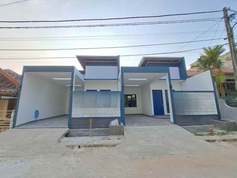 rumah baru modern minimalis harapan indah raya bekasi