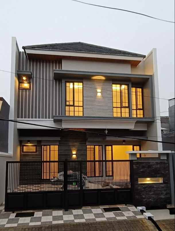 rumah baru wisma permai barat surabaya lebar 9