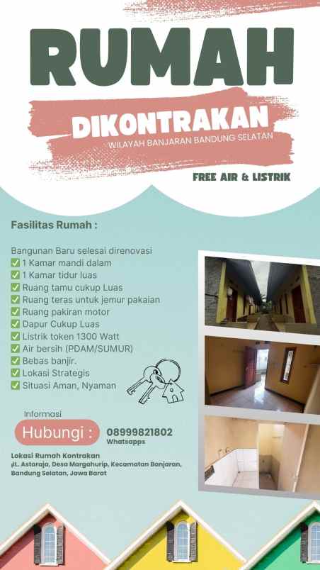 rumah di kontrakan bu hj entin