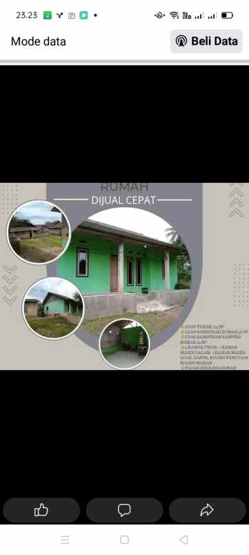 rumah dijual cepat siap huni