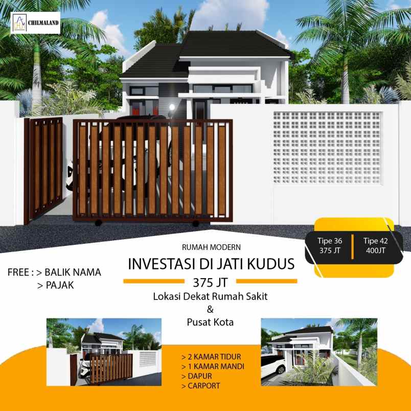 rumah dijual lokasi strategis dekat kota kudus