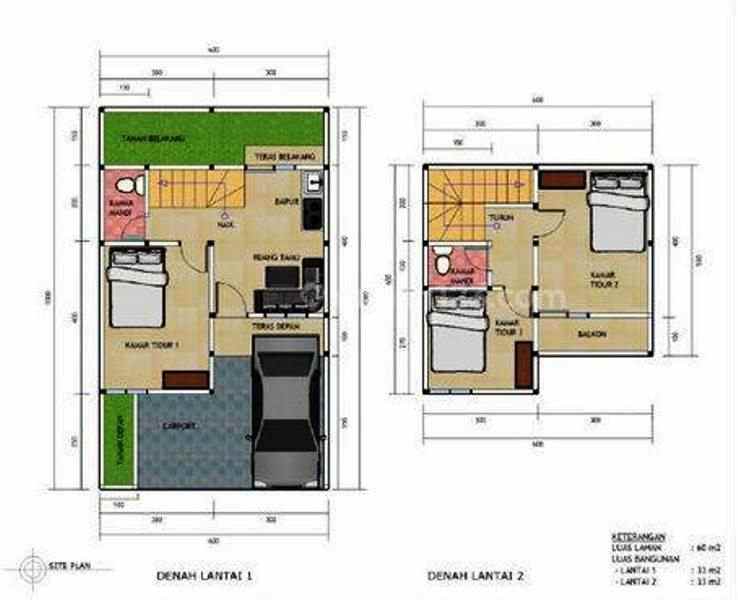 rumah dua lantai dijual di cilangkap depok