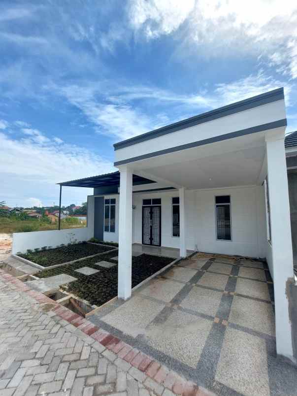 rumah idaman minimalis di jalan delima pekanbaru