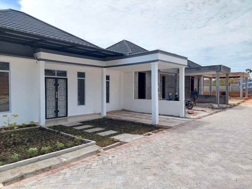 rumah idaman minimalis di jalan delima pekanbaru