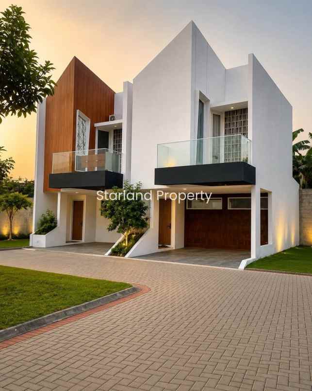 rumah luxury modern tropical di bintaro tangsel