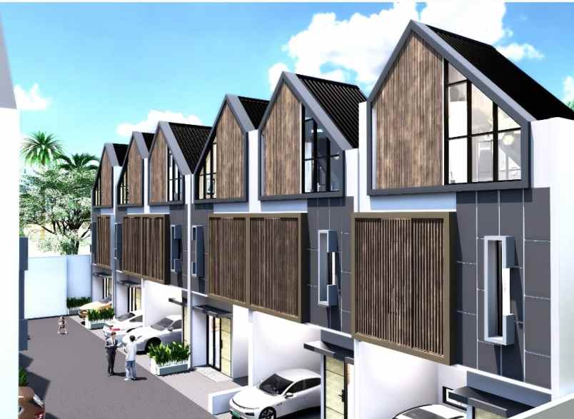 rumah minimalis kontemporer di jagakarsa