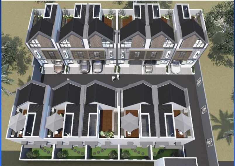 rumah minimalis kontemporer di jagakarsa