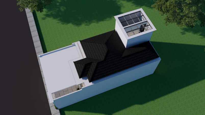 rumah modern classic lokasi sawojajar 1 malang