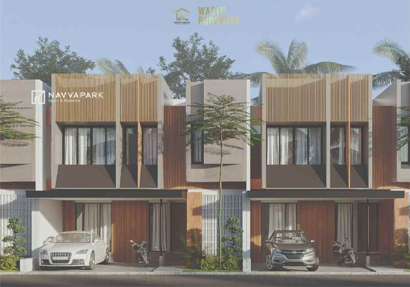rumah modern one gate di kawasan strategis sleman