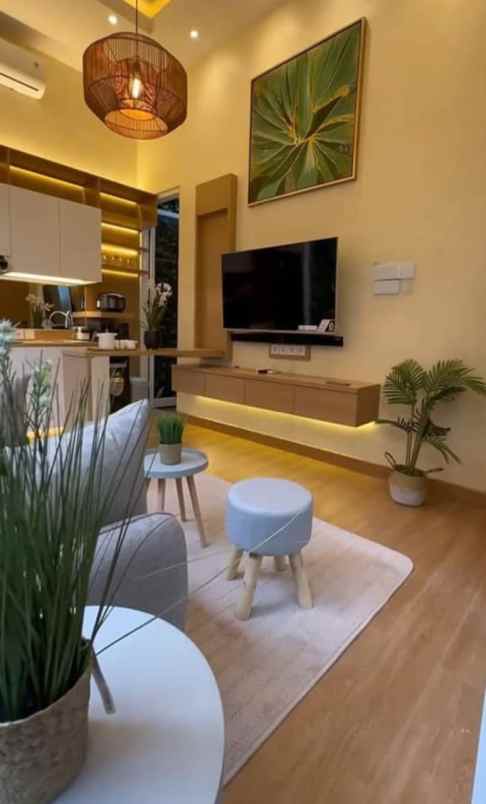 rumah modern smart home system di sukun malang