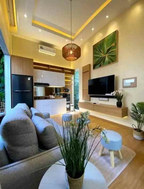 rumah modern smart home system di sukun malang