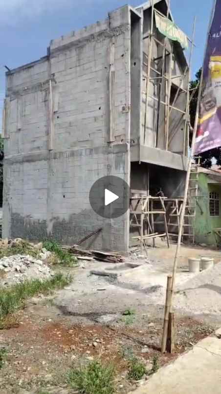 rumah murah 2 5lt bonus kolam renang di kota bekasi