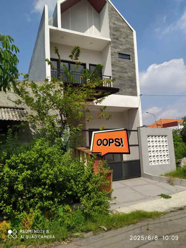 rumah murah di perumahan rungkut barata surabaya timur