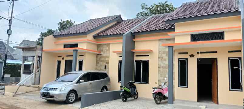 rumah murah siap huni model cluster di depok