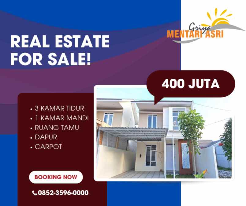 rumah murah sistem mudah tanpa bi cheking