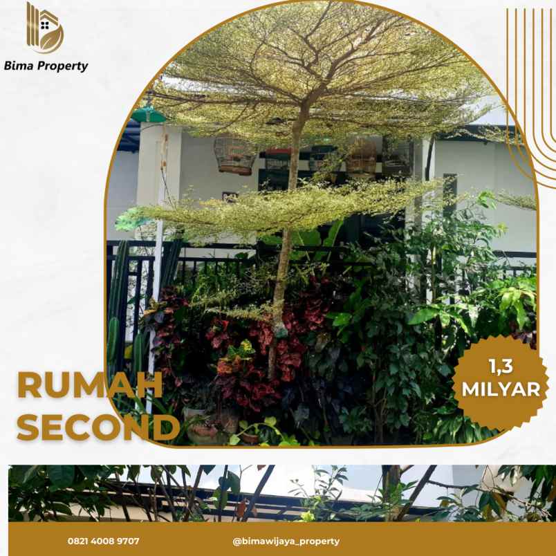 rumah second harga dibawah 2 m