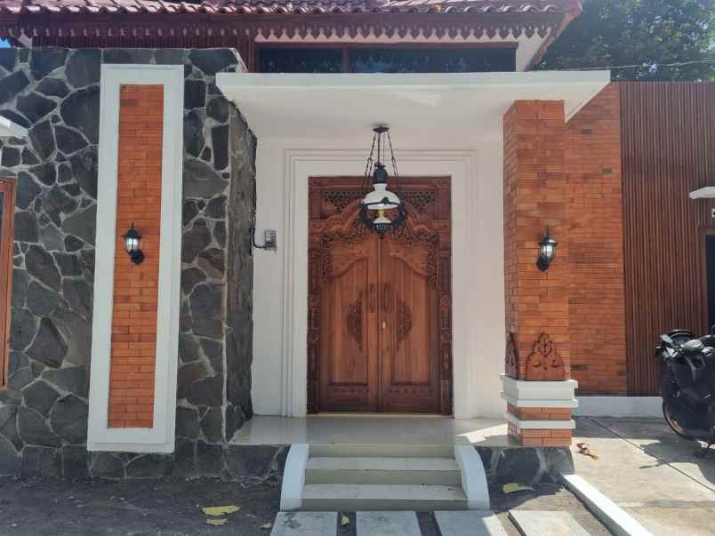 rumah siap huni depan hotel galuh prambanan