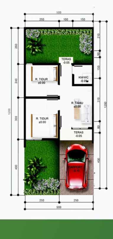 rumah subsidi murah dekat ke jakarta di babelan bekasi