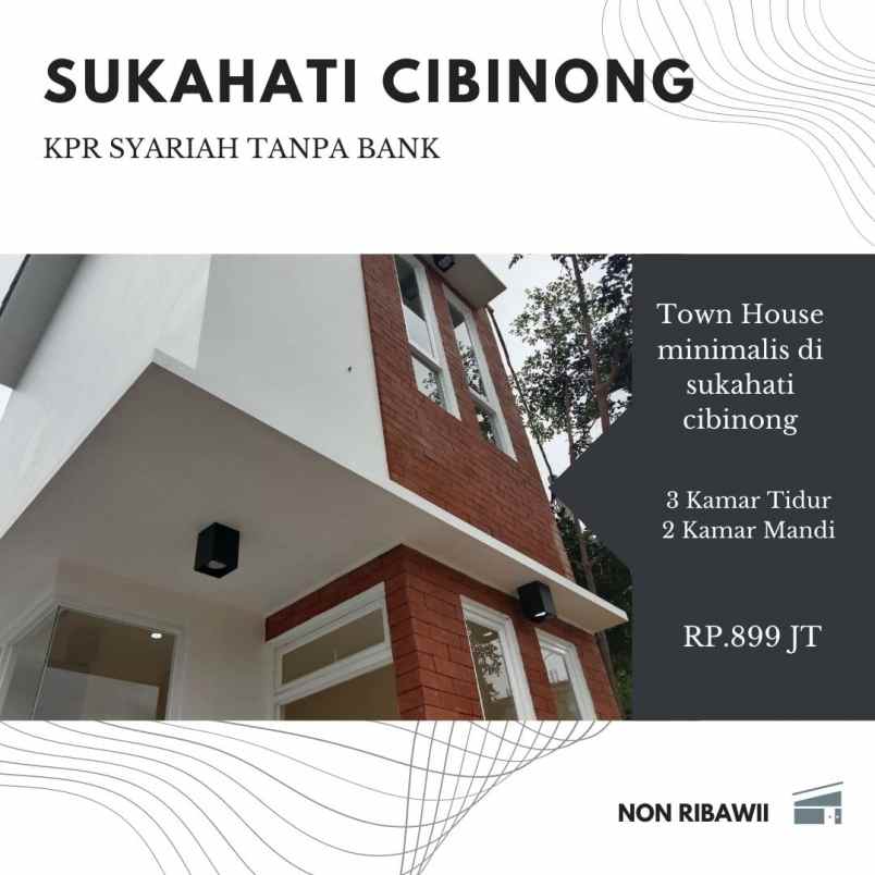 Rumah Siap Huni Dekat Sentul Dan Stasiun Bojonggede Bogor
