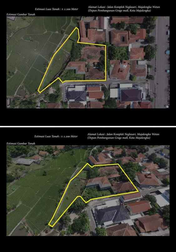 tanah bonus rumah walet di neglasari majalengka