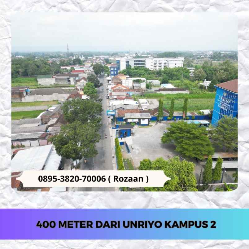 tanah dengan harga terjangkau di maguwo