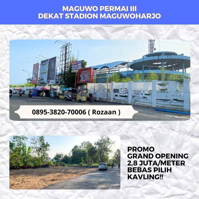 tanah dengan harga terjangkau di maguwo