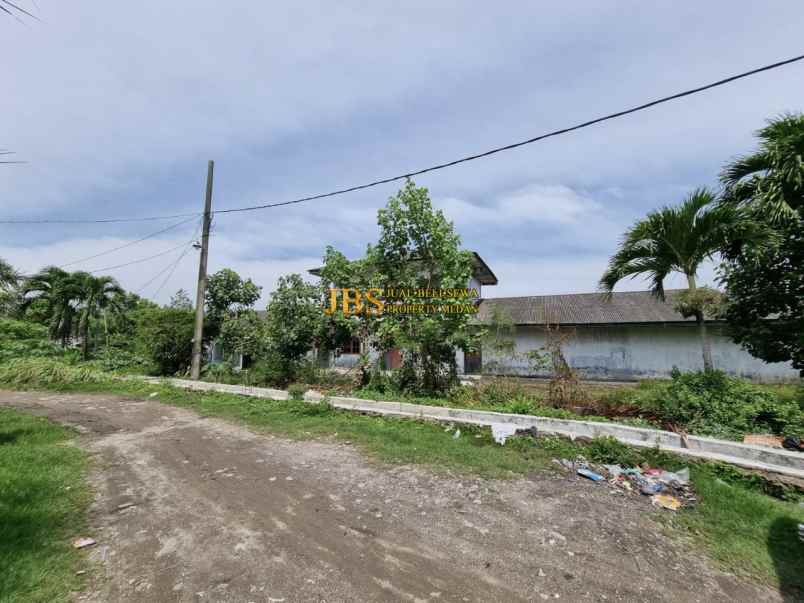 tanah ex tambak dijual di jalan kebun sayur percut