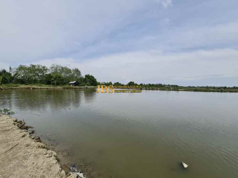 tanah ex tambak dijual di jalan kebun sayur percut