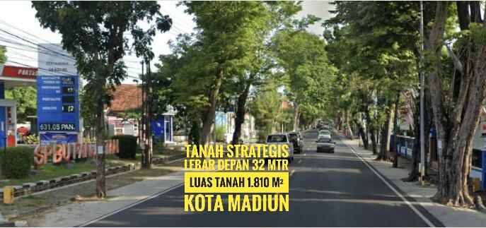 tanah jl caruban ngawi depan