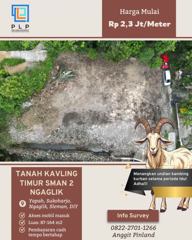 tanah kavling murah dekat sman 2 ngaglik