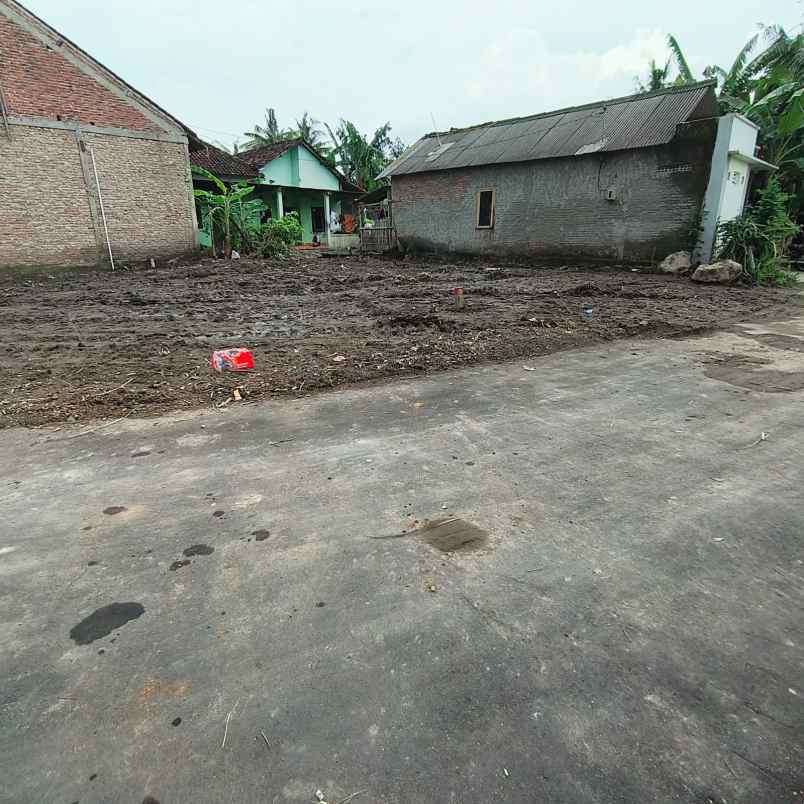 tanah kavling siap bangun lokasi pedesaan wedi klaten