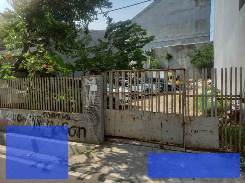 tanah lahan kosong luas 229 m2 di petojo jakarta pusat