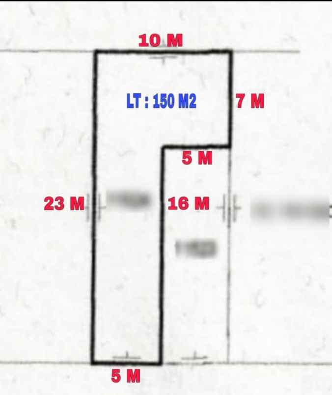 tanah mulyosari tengah strategis tidak banjir