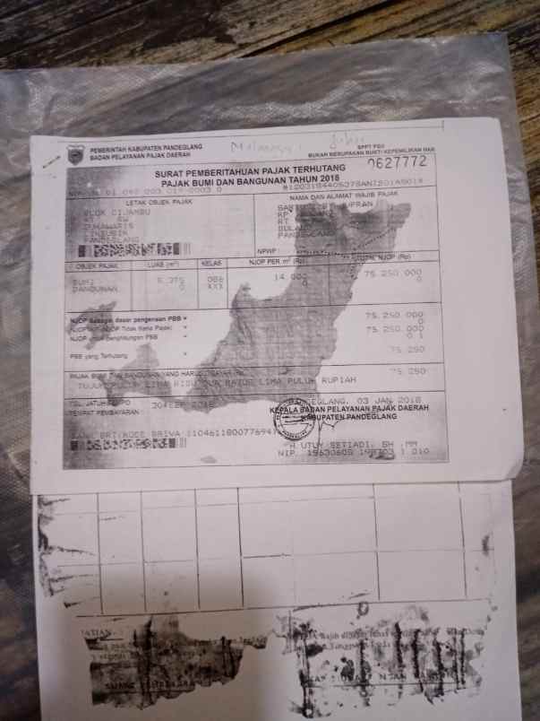 tanah murah nempel jl desa