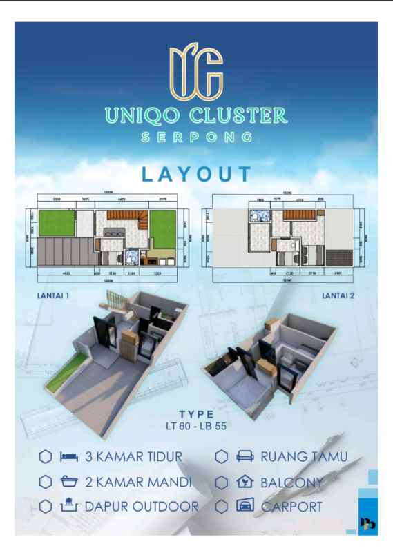 uniqo cluster serpong hunian nyaman untuk masa depan