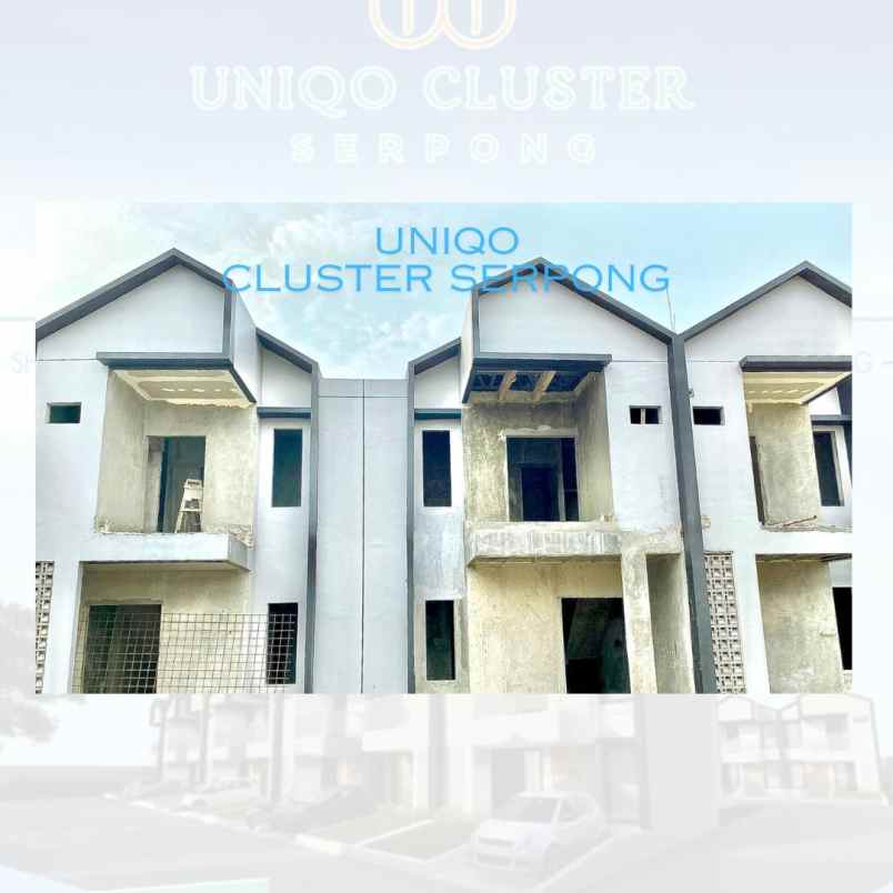 uniqo cluster serpong hunian nyaman untuk masa depan