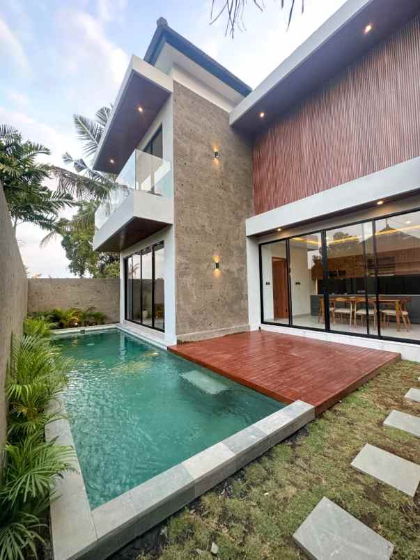 villa mewah baru full furnish murah di tabanan bali