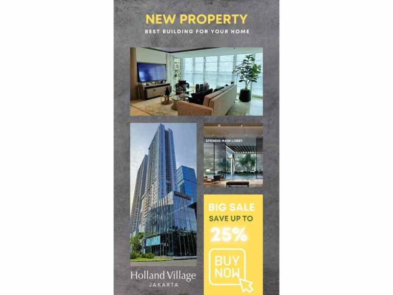 dijual apartemen apartemen holland village