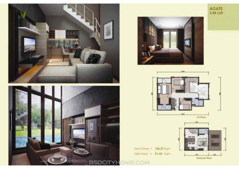 dijual apartemen bsd tangerang