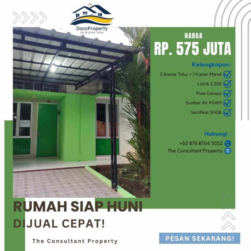 dijual cepat rumah mutiara gading city