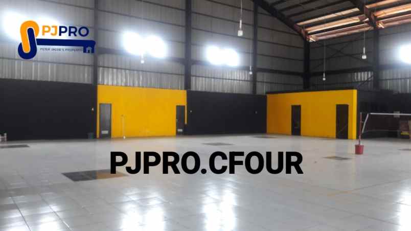 dijual gudang siap huni