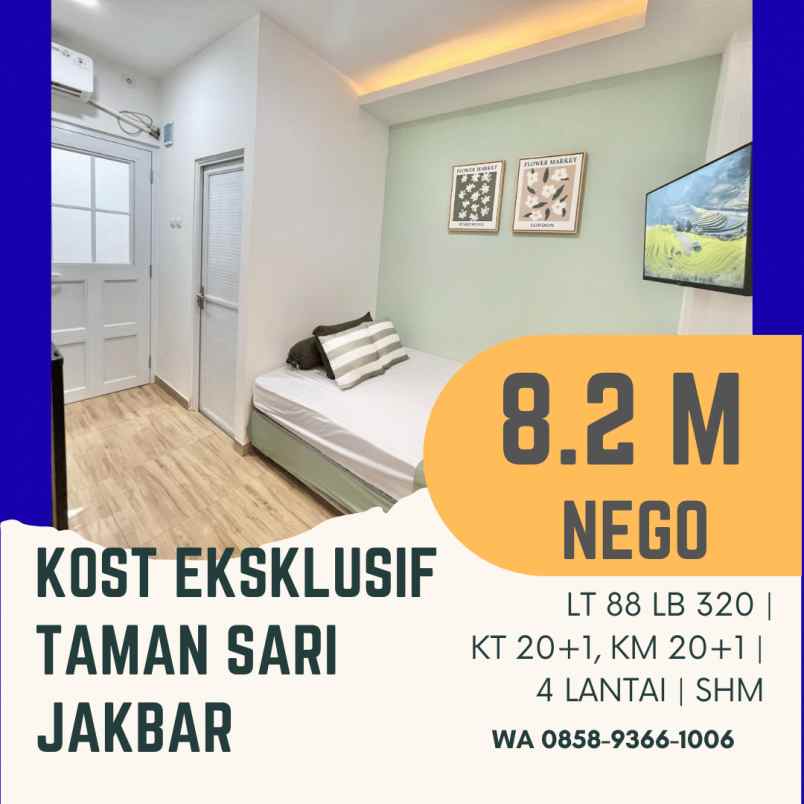 dijual kost jl hayam wuruk
