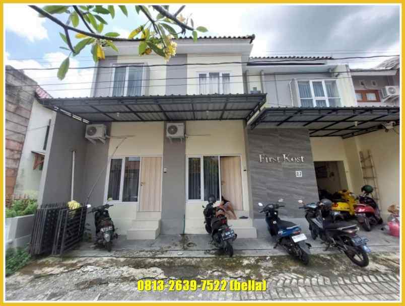 dijual kost jl taman bunga regency no