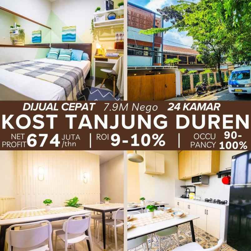 dijual kost tanjung duren