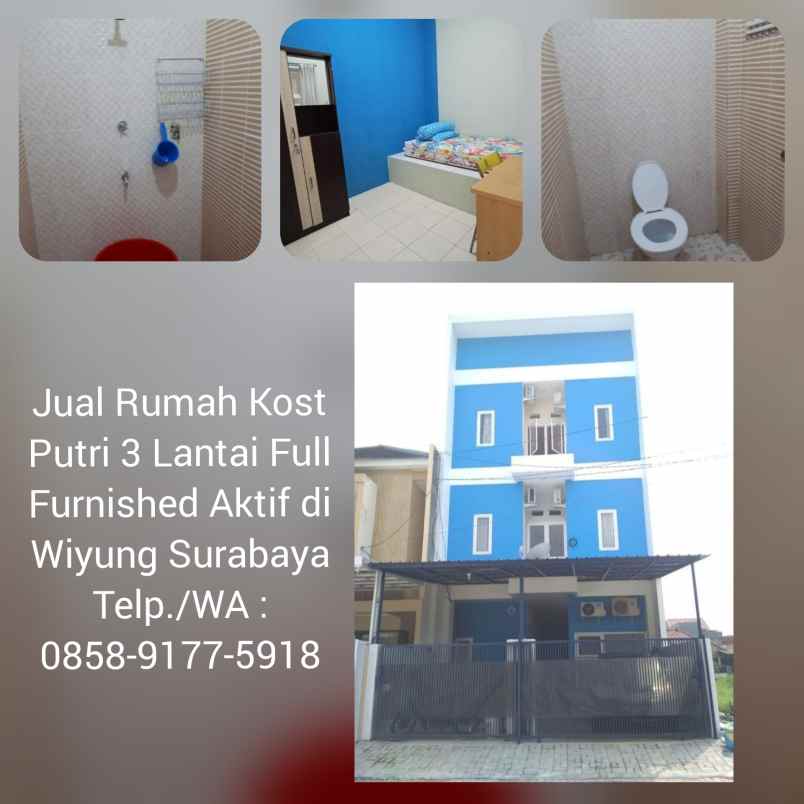 dijual kost wiyung surabaya